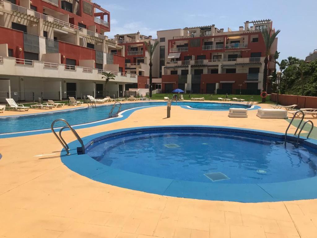 Los Pinos Del Mar - Atico Con Vistas Al Mar Vera Kültér fotó