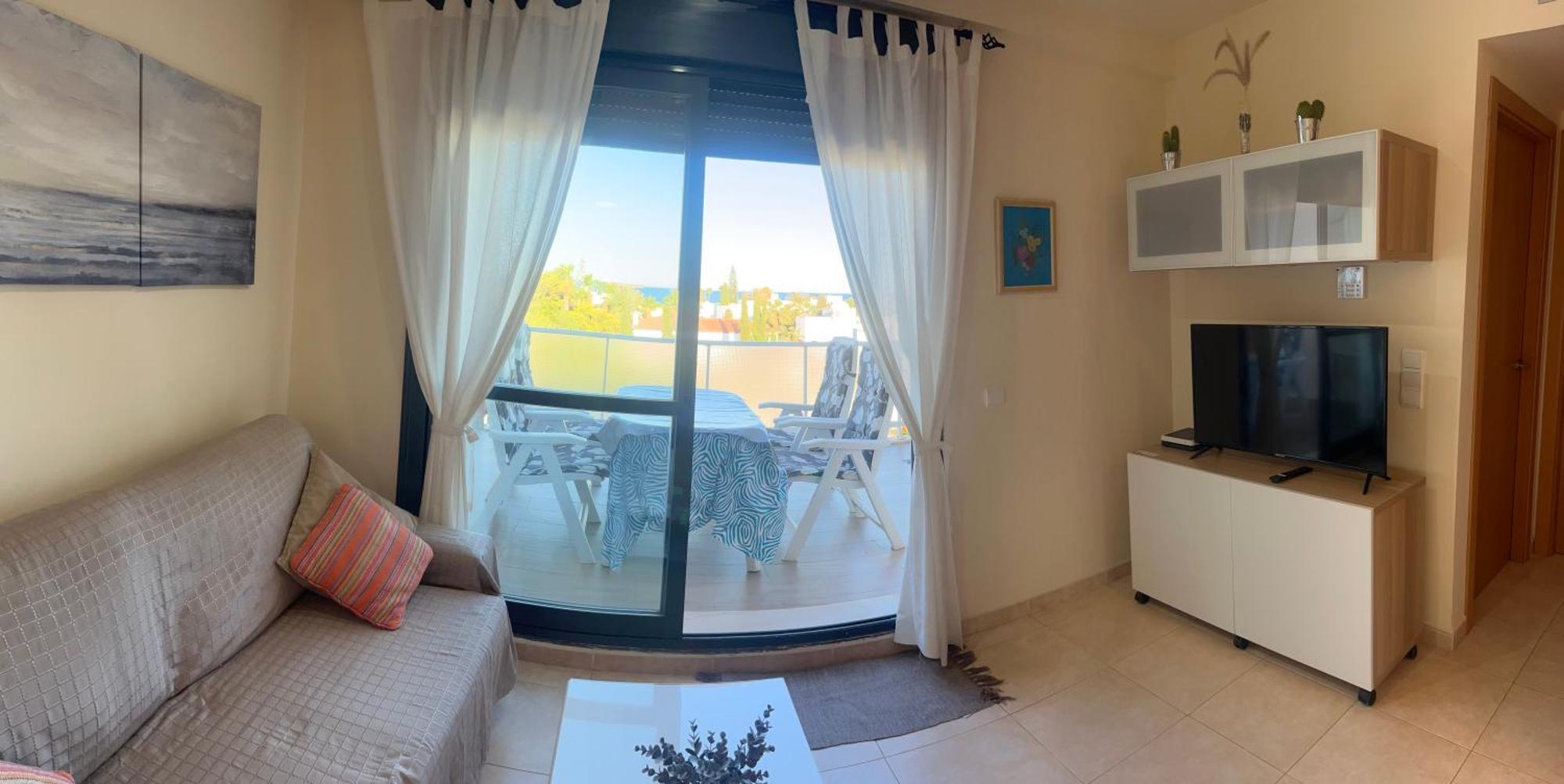 Los Pinos Del Mar - Atico Con Vistas Al Mar Vera Kültér fotó